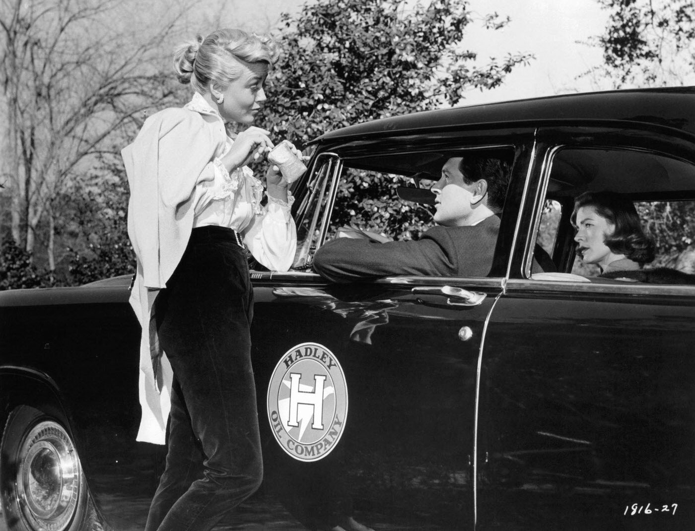 Dorothy Malone And Rock Hudson In 'Written On The Wind', 1956.