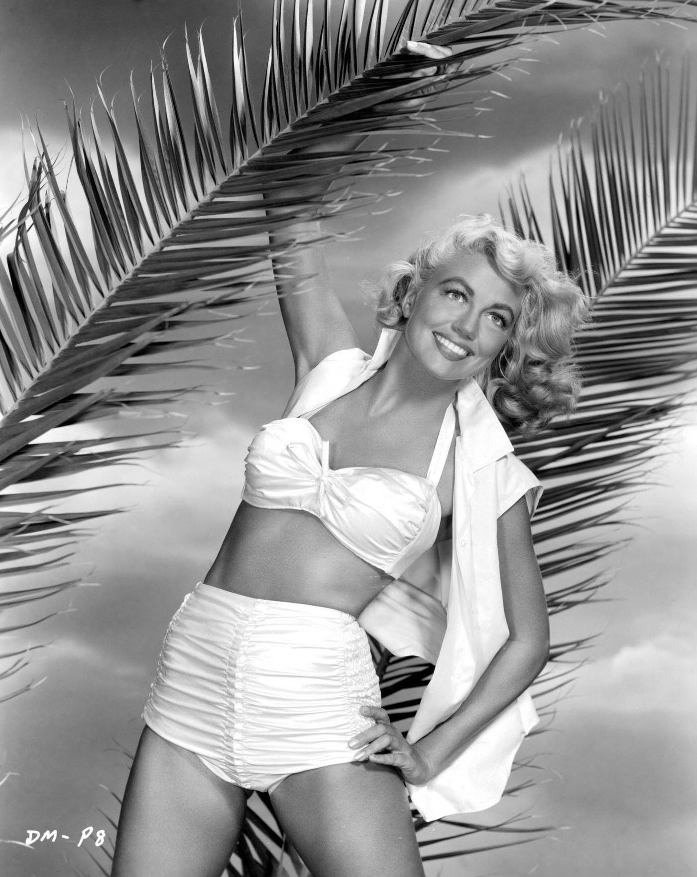 Dorothy Malone In Publicity Portrait For 'Written On The Wind', 1956.