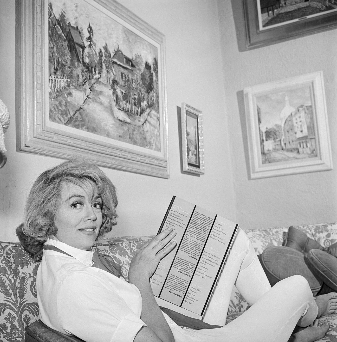Dorothy Malone Behind The Scenes Of 'Peyton Place' - 1965
