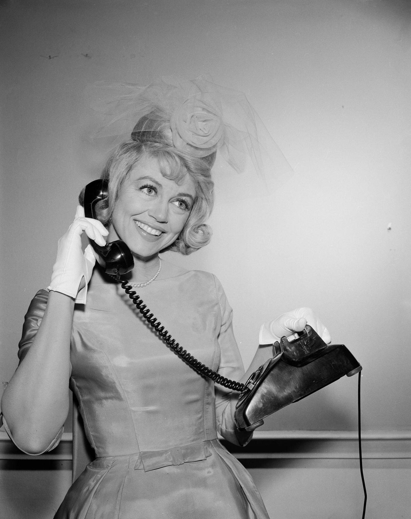 Dorothy Malone Appearing In 'Peyton Place', Episode #70 - 1965