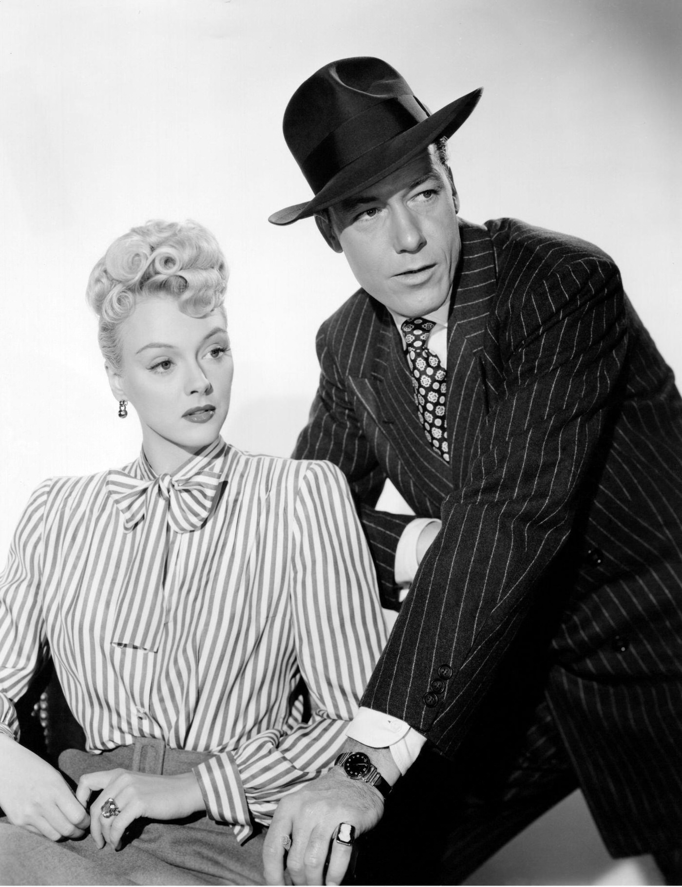 Leslie Brooks And Jim Bannon In &Amp;Quot;The Corpse Came C.o.d.&Amp;Quot;, 1947