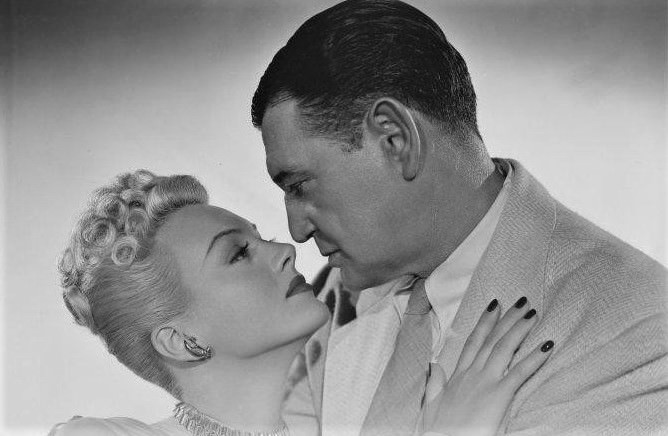 Leslie Brooks And Richard Dix In &Amp;Quot;The Secret Of The Whistler&Amp;Quot;, 1946