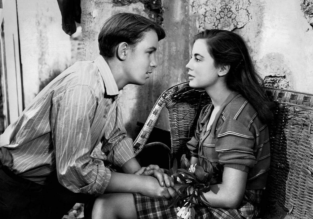 Marina Berti And Mischa Auer In The Sky Is Red, 1949