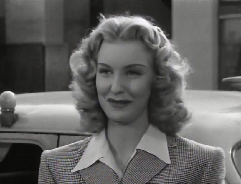 Ann Savage Appears In The Movie &Amp;Quot;After Midnight With Boston Blackie,&Amp;Quot; 1943.