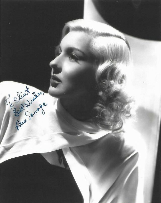 Ann Savage: Life Story And Photos Of The Femme Fatale Of Film Noir And A Trailblazer In Hollywood