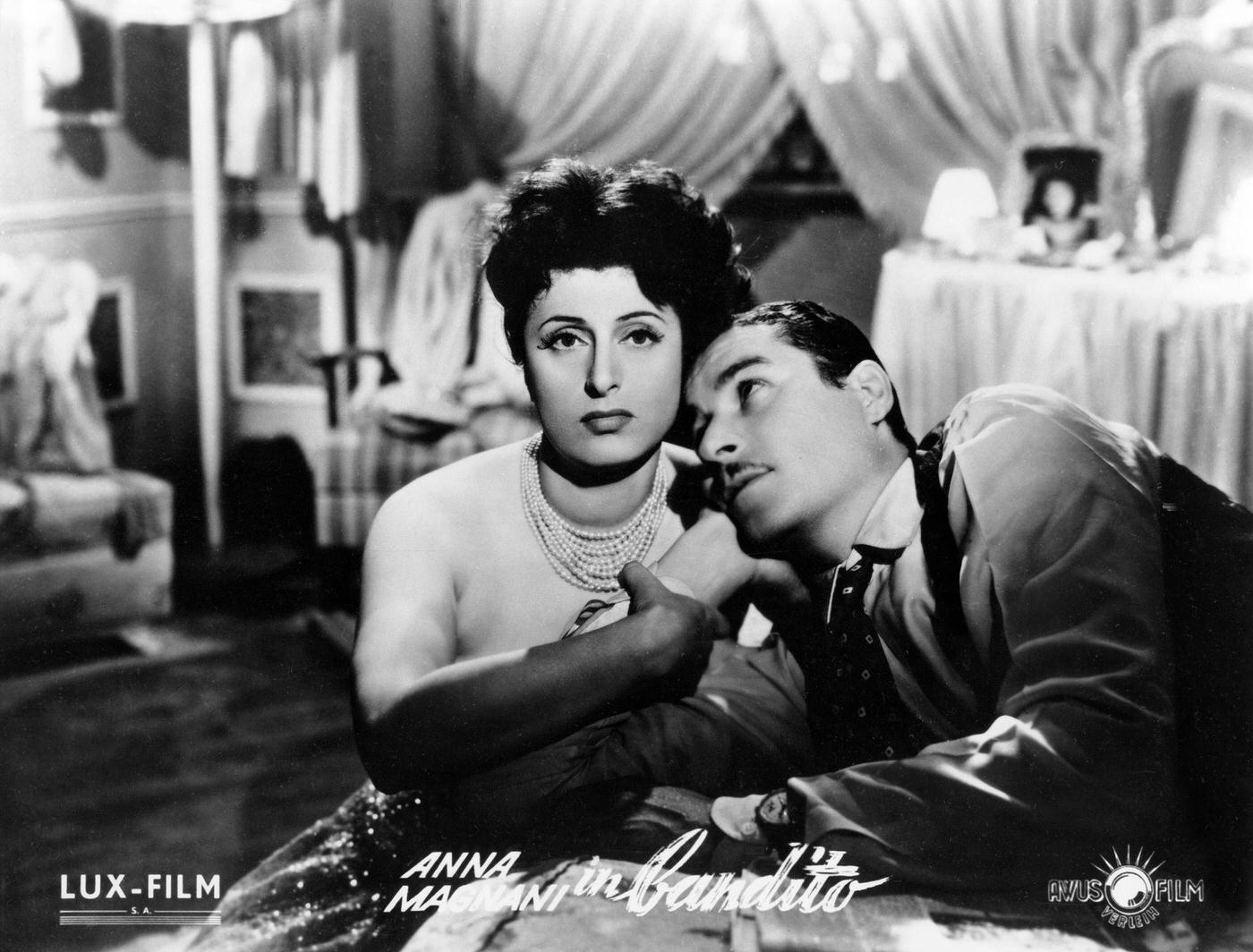 Anna Magnani In A Scene From The Movie 'Il Bandito' With Amadeo Nazzari, Directed By Alberto Lattuada, 1946