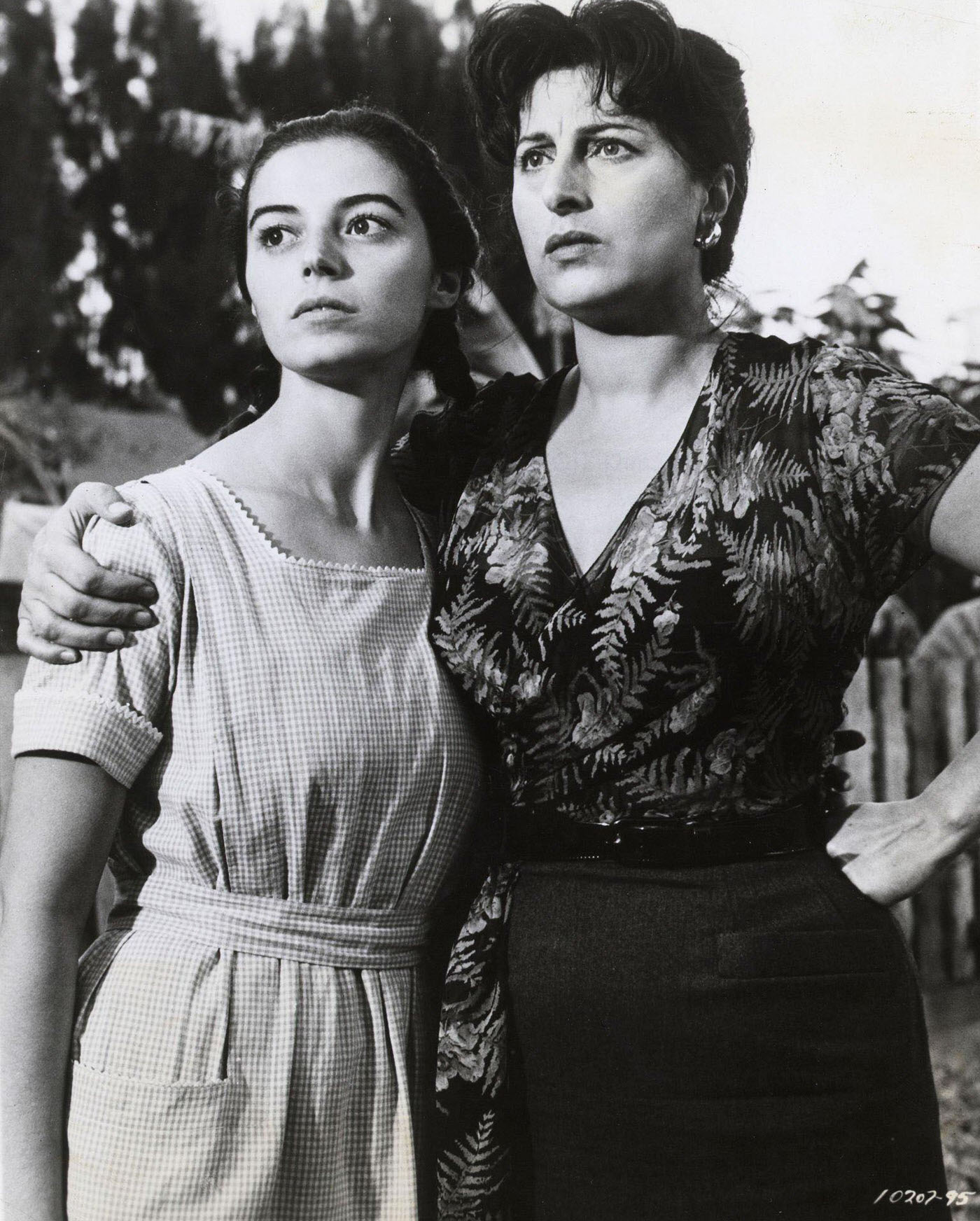 Anna Magnani Holds Onto Another Actress In A Scene From &Amp;Quot;The Rose Tattoo,&Amp;Quot;. She Won An Academy Award For The Screen Version Of The Tennessee Williams Play, 1955.