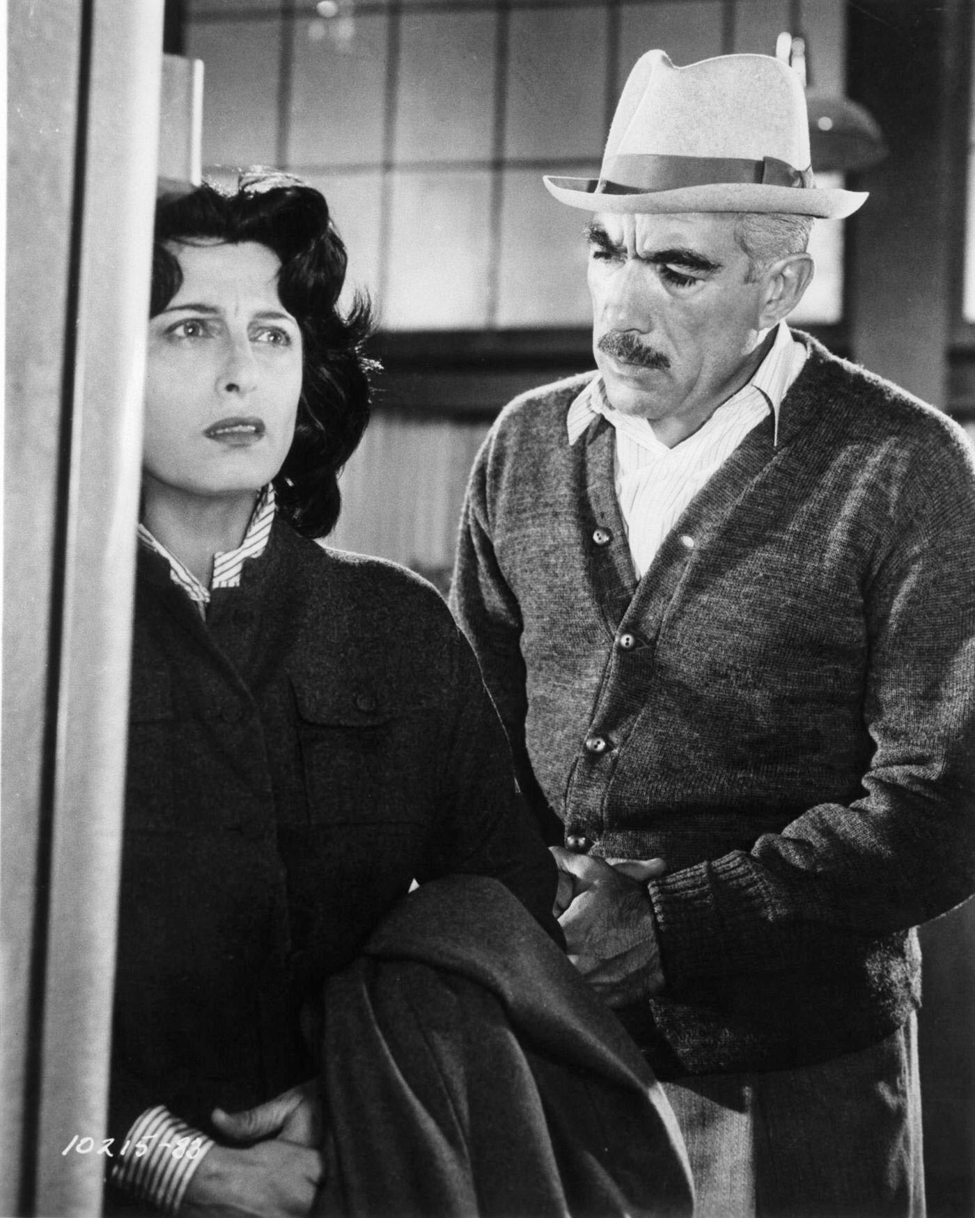 Anna Magnani And Anthony Quinn Are Pictured In A Scene From The 1957 Film &Amp;Quot;Wild Is The Wind&Amp;Quot;, 1957
