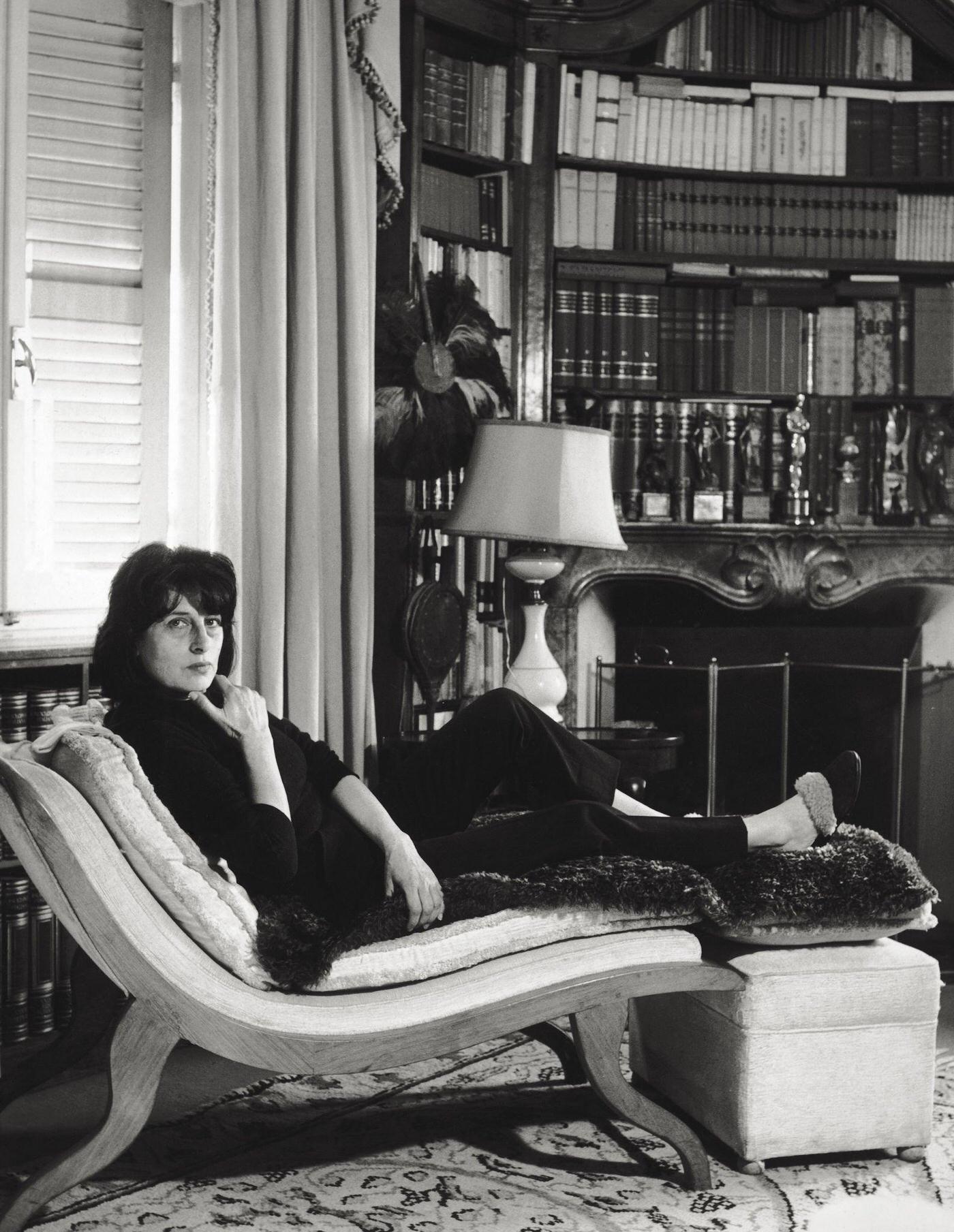 Portrait Of Anna Magnani Sitting In Her House In Rome, 1963