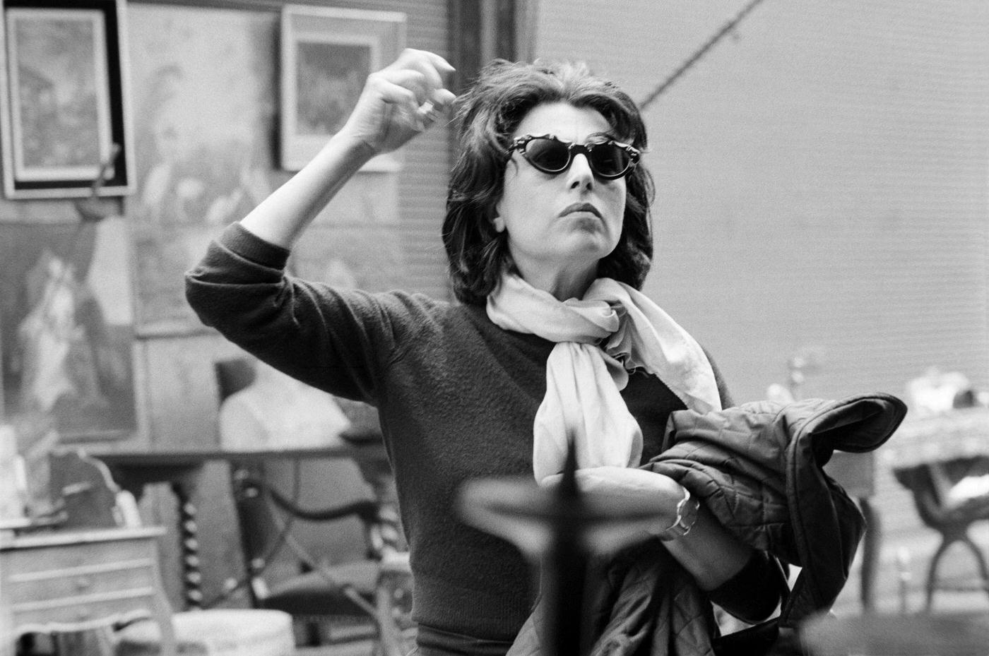 Anna Magnani In Paris, France, 1960