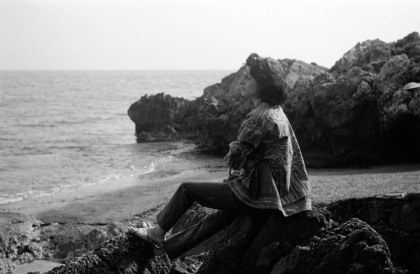 Anna Magnani At Home In Anzio, Italy, 1960