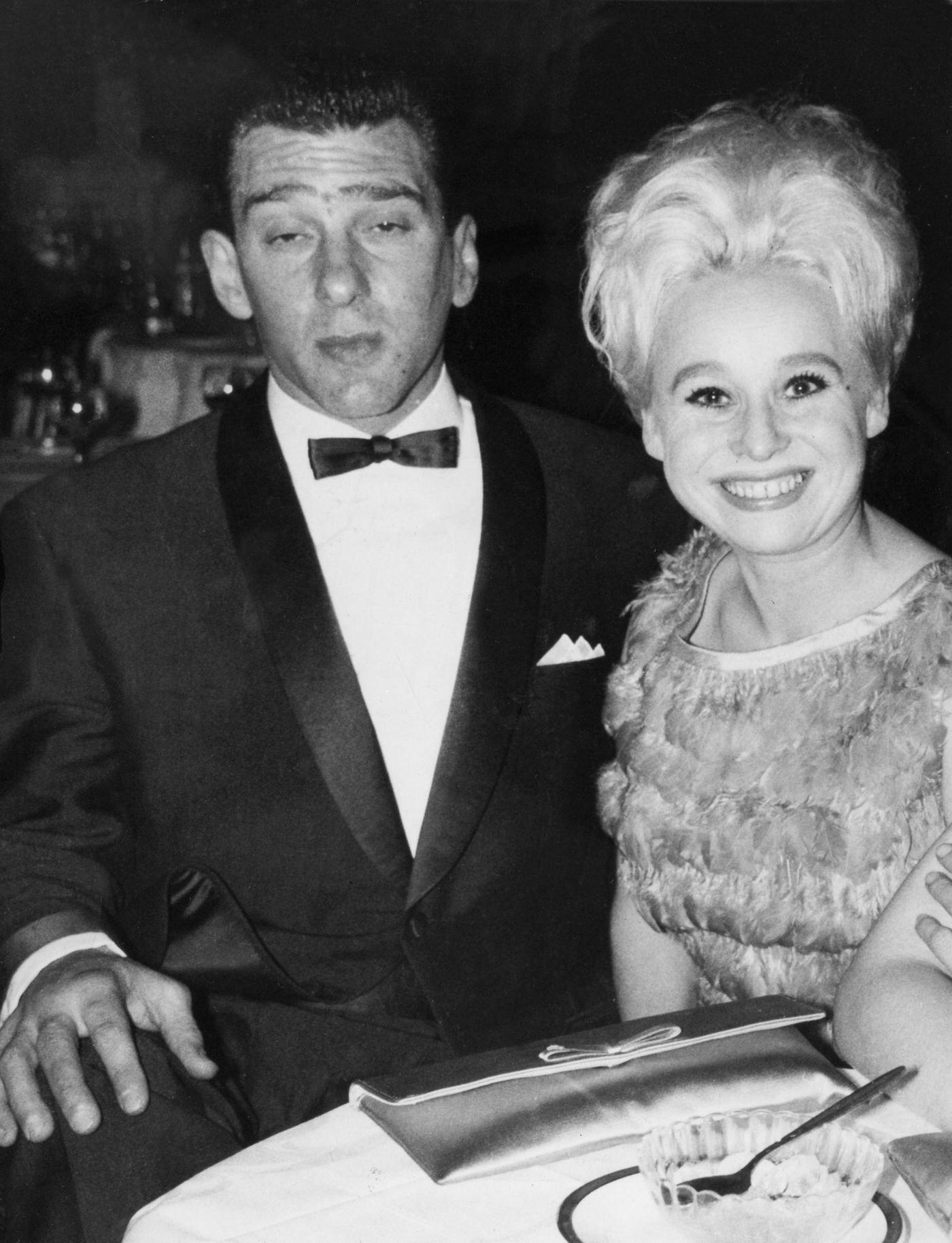 Barbara Windsor With Reginald Kray Of The Kray Twins In London, 1960S.