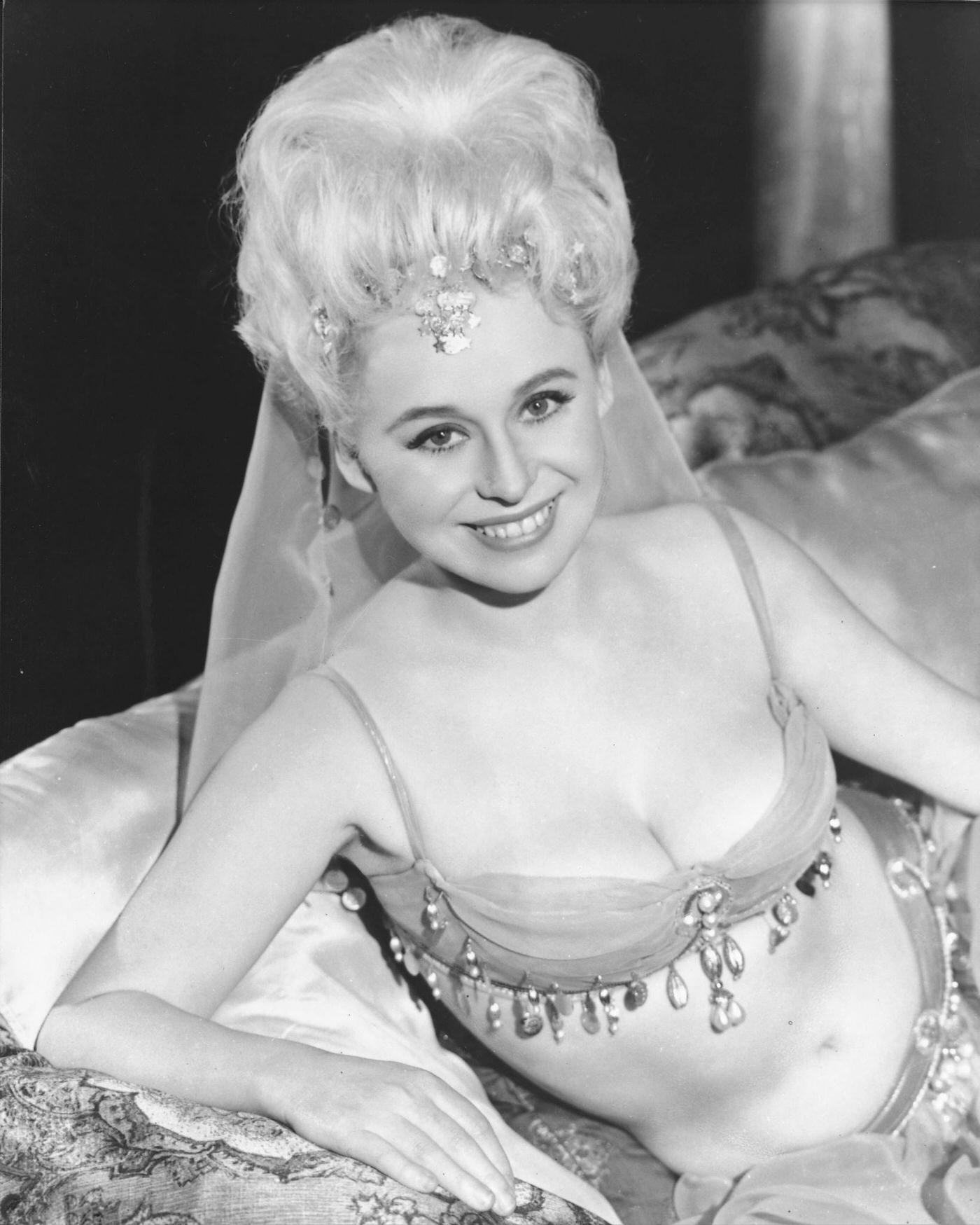 Barbara Windsor As Daphne Honeybutt In 'Carry On Spying', 1964.