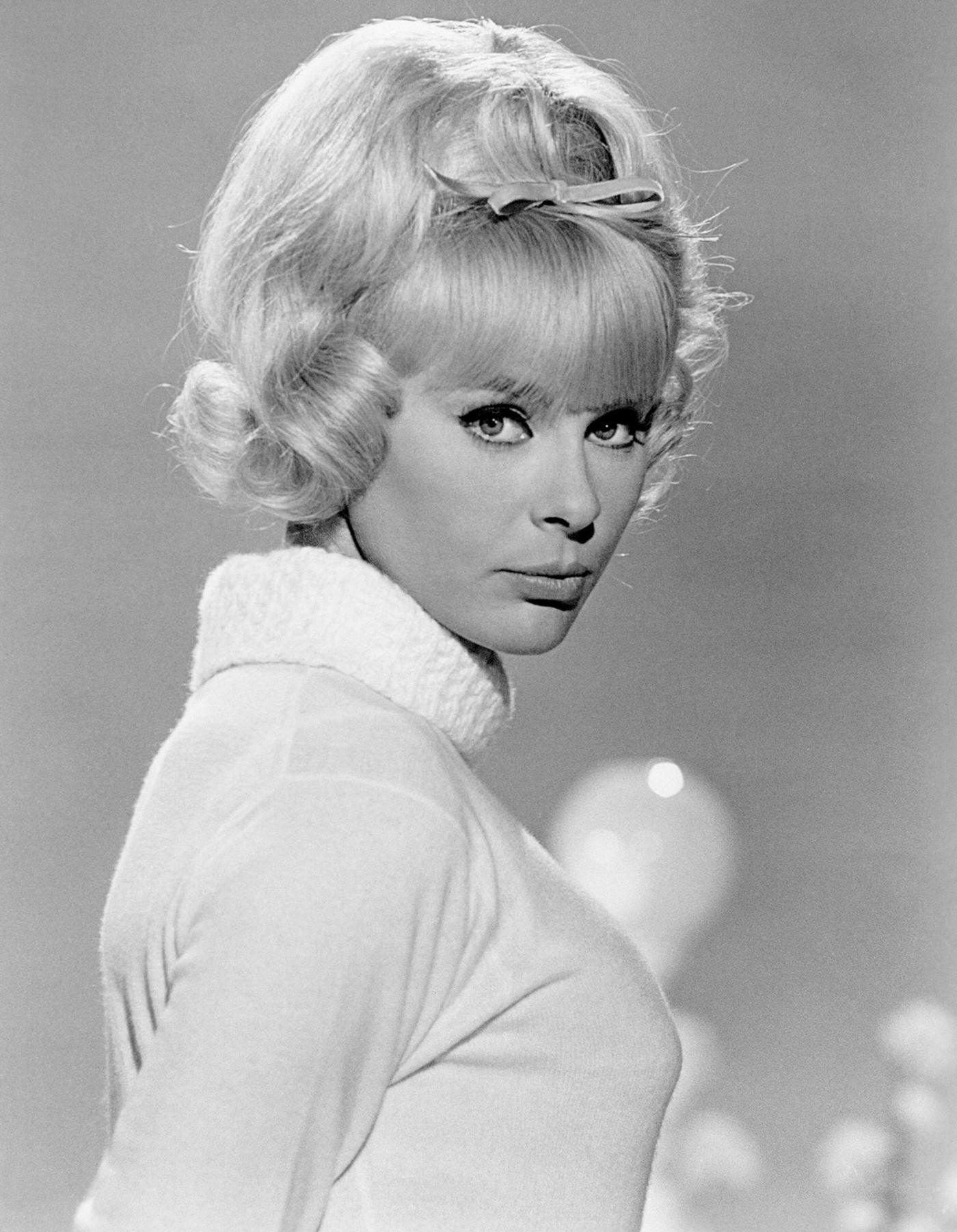 Elke Sommer In A Scene From The 1965 Movie &Amp;Quot;The Art Of Love&Amp;Quot;.