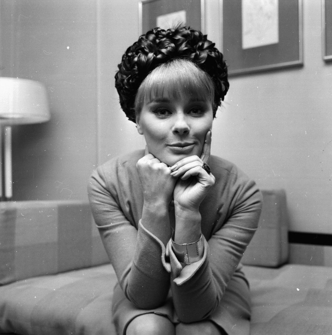 Portrait Of Elke Sommer, January 1964.