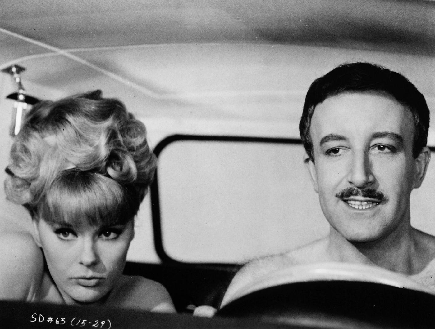 Elke Sommer And Peter Sellers In The 1964 Film &Amp;Quot;A Shot In The Dark&Amp;Quot;.