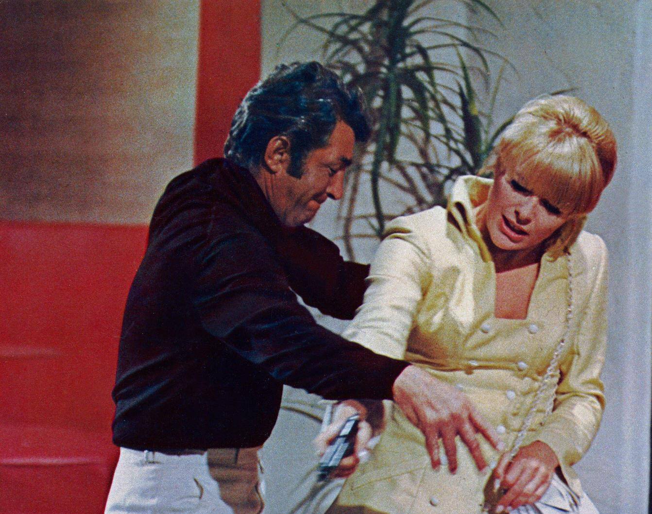 Dean Martin And Elke Sommer In Phil Karlson'S 'The Wrecking Crew' Aka 'Rollkommando', 1968.