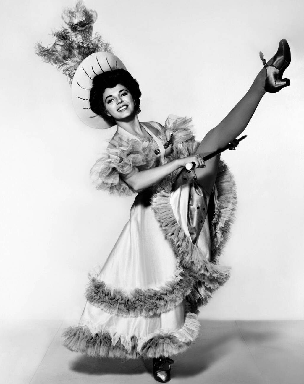 Joan Collins As Evelyn Nesbit In The Film &Amp;Quot;The Girl In The Red Velvet Swing&Amp;Quot;, 1955, Directed By Richard Fleischer.