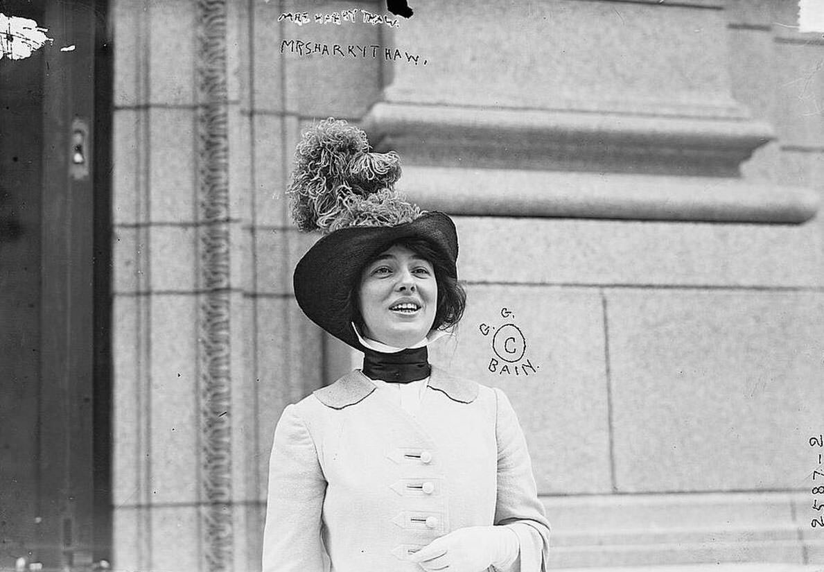Portrait Photograph Of Mrs. Harry K. Thaw From The Library Of Congress