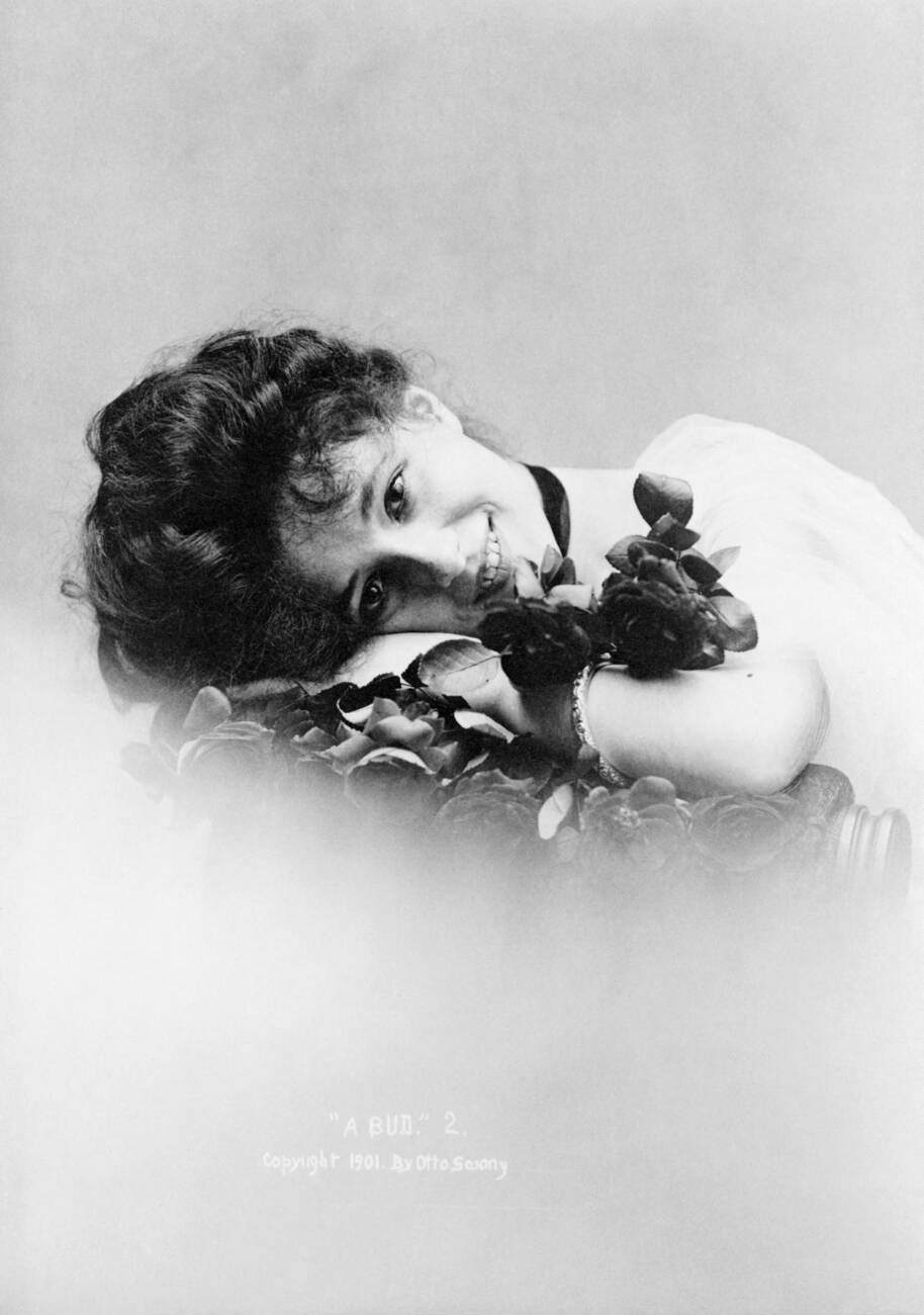 Evelyn Nesbit By Sarony Studio, 1901.