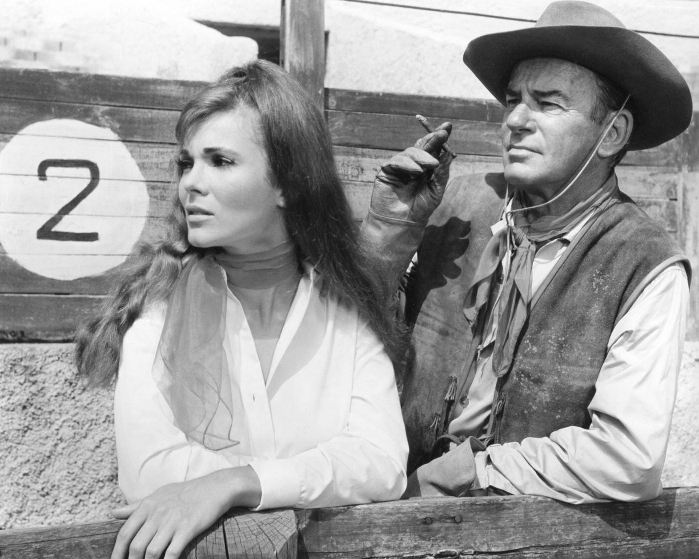 Gila Golan As Tj In The Film The Valley Of Gwangi 1969 .