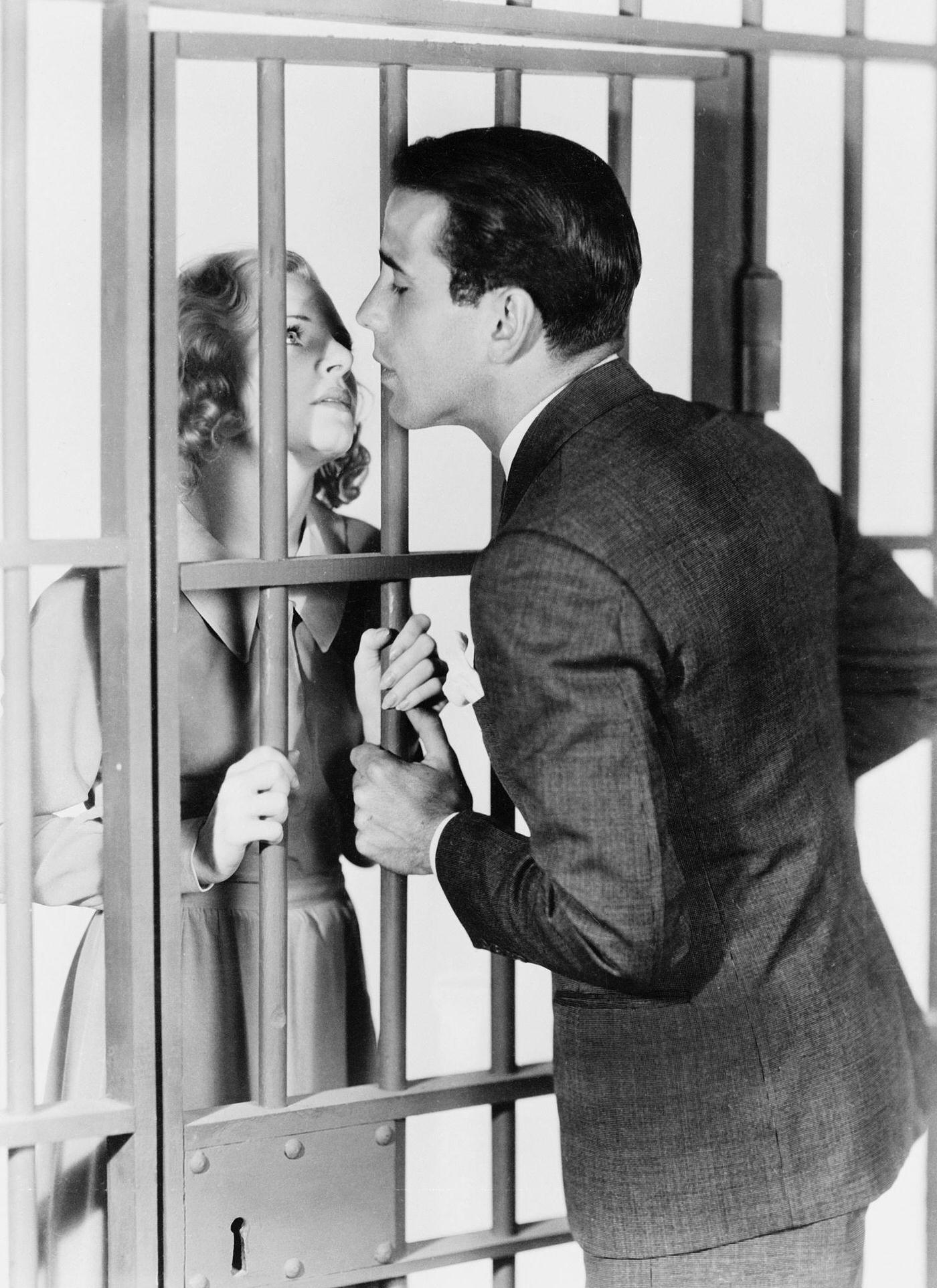 Humphrey Bogart And Claire Luce In 'Up The River', 1931