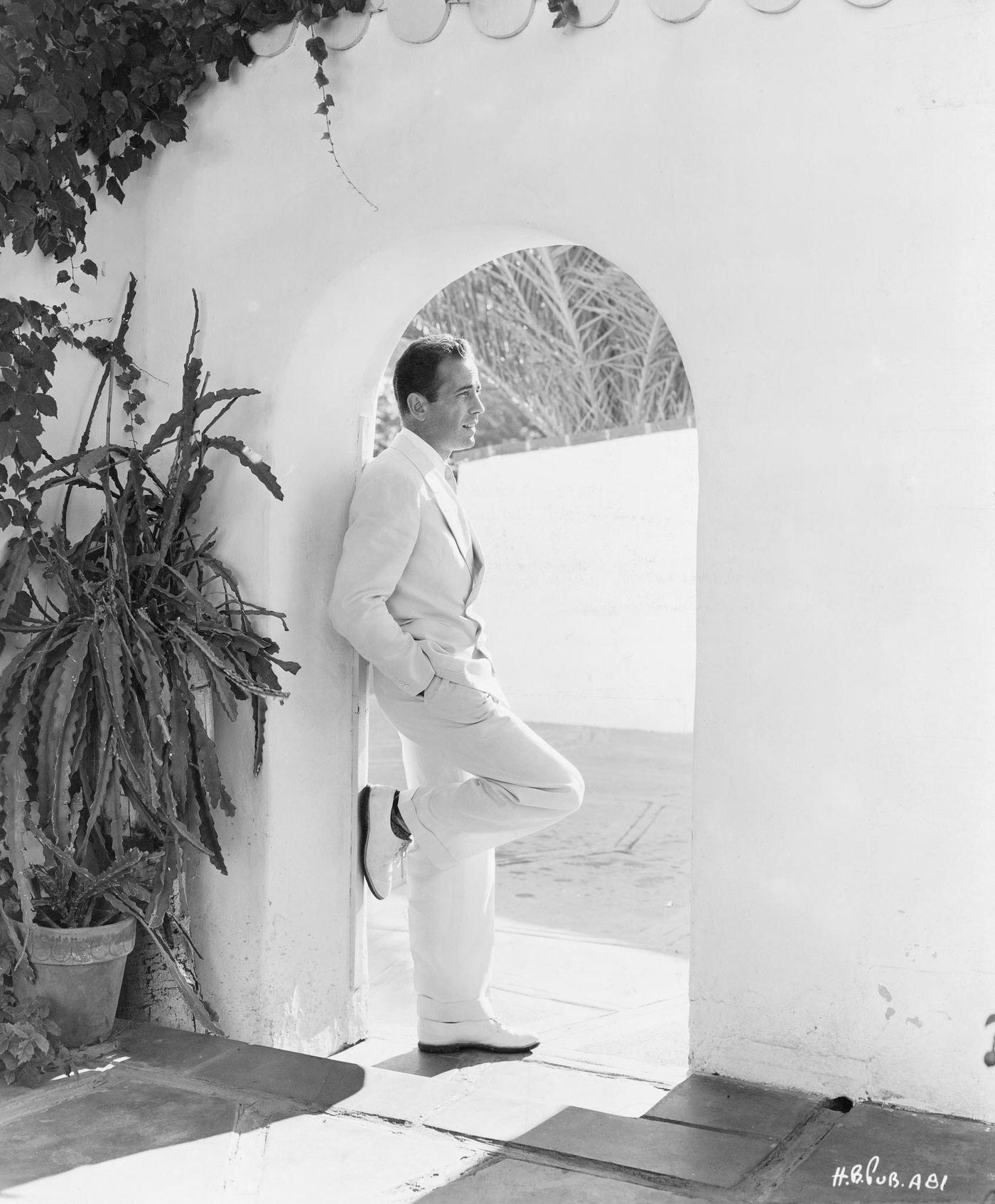 Humphrey Bogart In A Publicity Photo