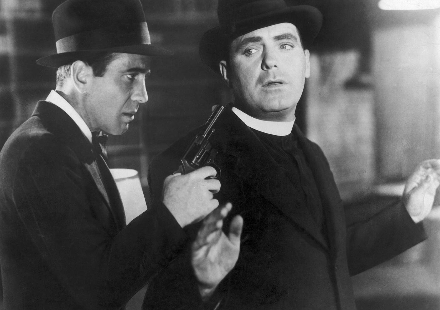 Humphrey Bogart And Pat O'Brien In 'Angels With Dirty Faces', 1938