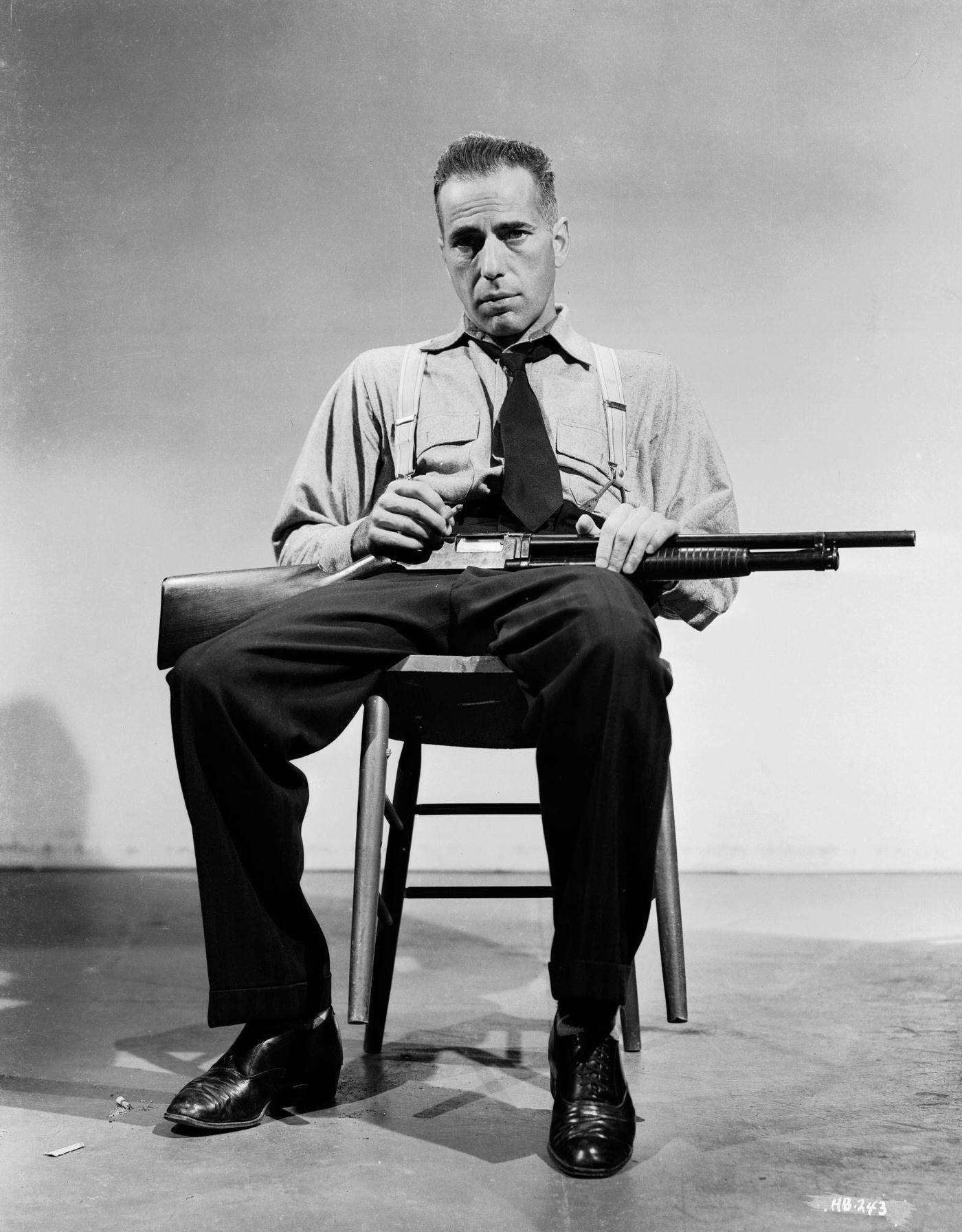 Humphrey Bogart As Roy 'Mad Dog' Earle In Raoul Walsh'S 'High Sierra', 1940