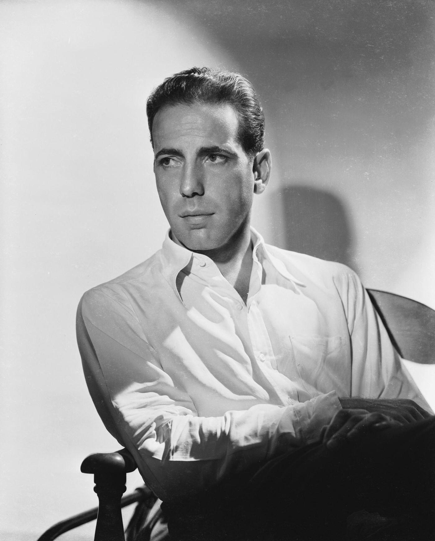 Humphrey Bogart, Who Achieved Stardom In Such Films As 'The Maltese Falcon', 'Casablanca' And 'The Big Sleep', 1940