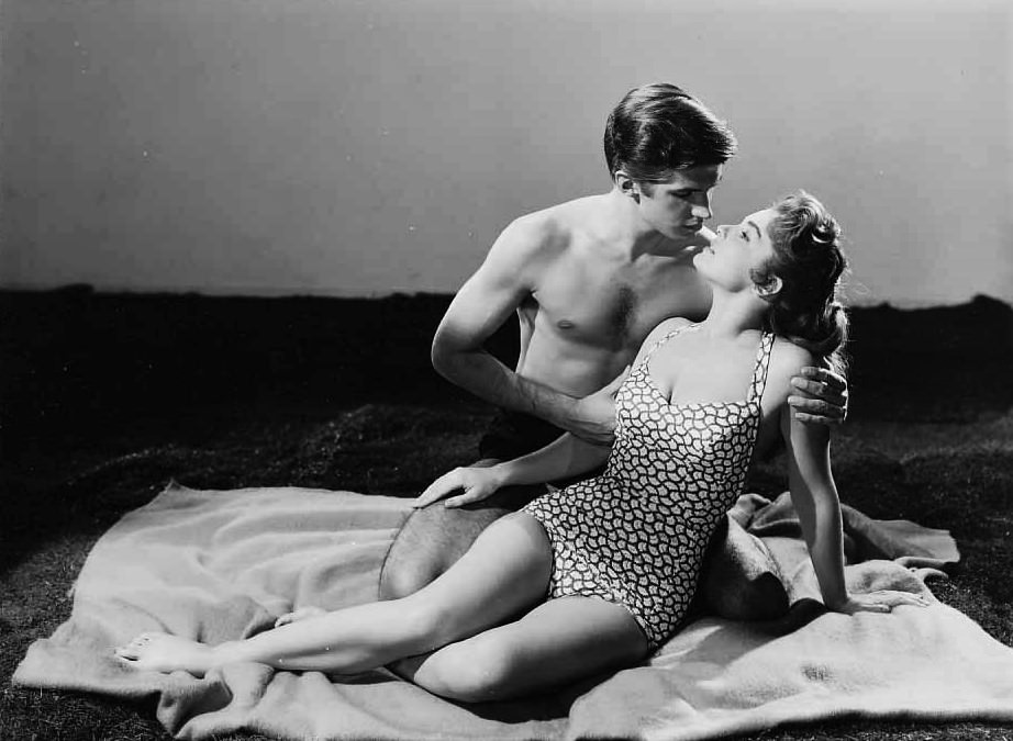 George Hamilton And Luana Patten In 'Home From The Hill', 1960.