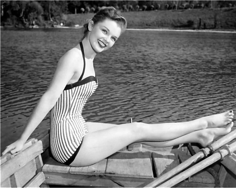 Luana Patten In 'Rock, Pretty Baby!', 1956.