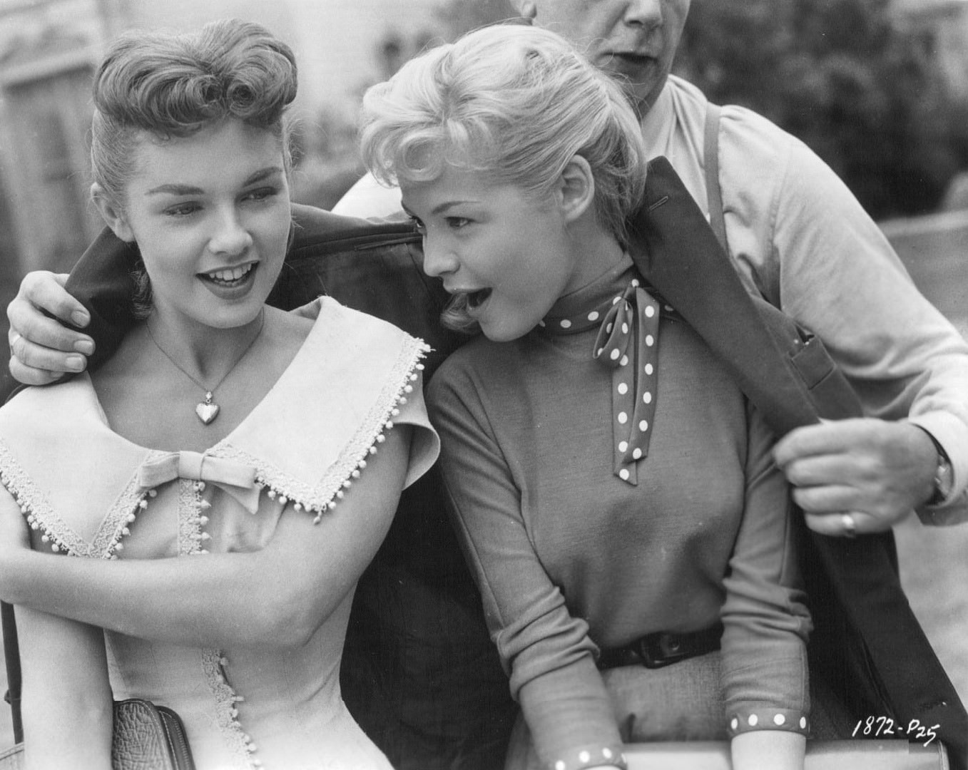 Sandra Dee And Luana Patten In 'The Wonderful Years', 1958.