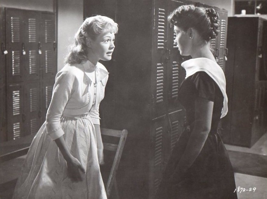Sandra Dee And Luana Patten In 'The Wonderful Years', 1958.
