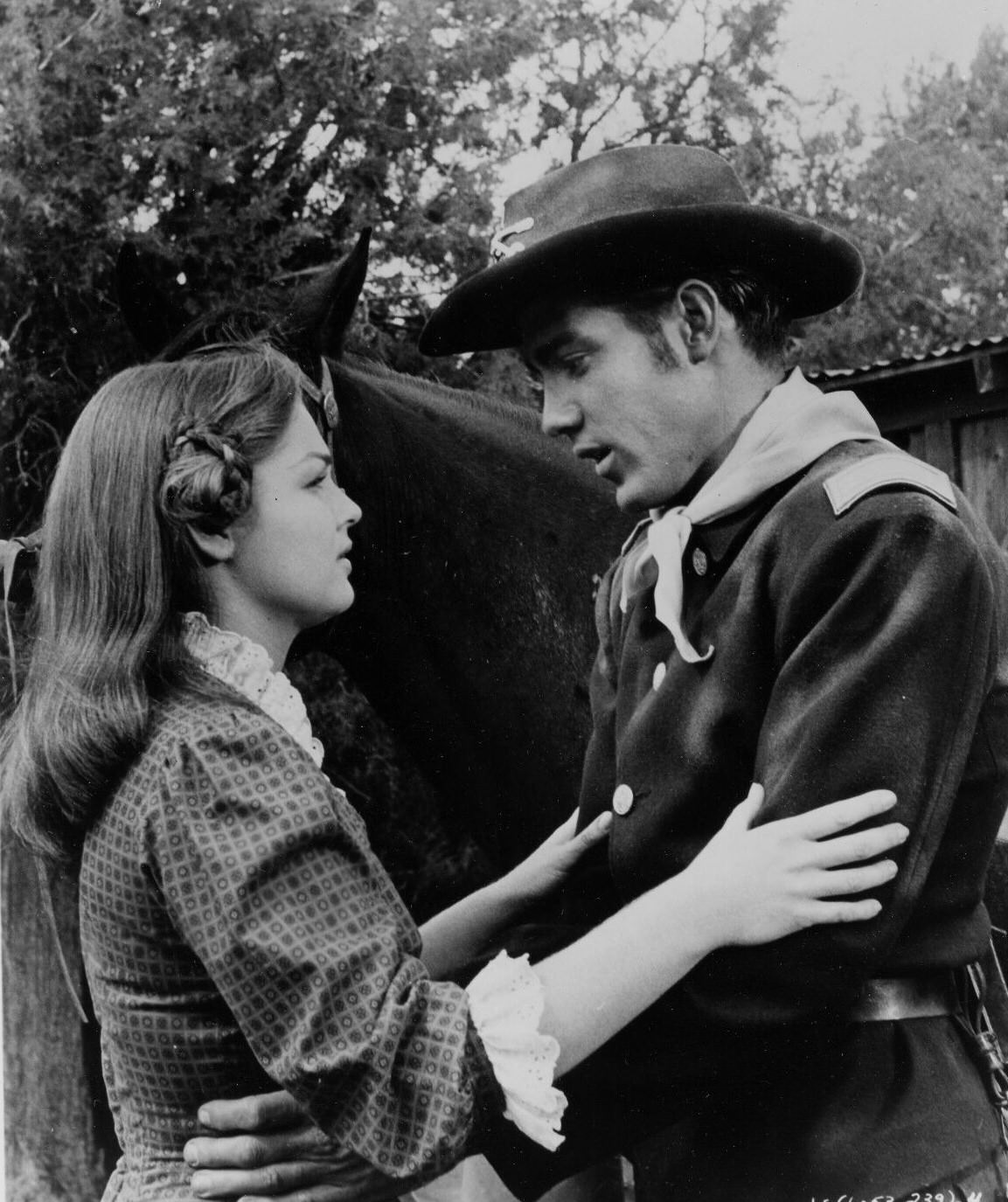 Luana Patten: Luana Patten And Jimmie Rodgers In 'The Little Shepherd Of Kingdom Come', 1961.