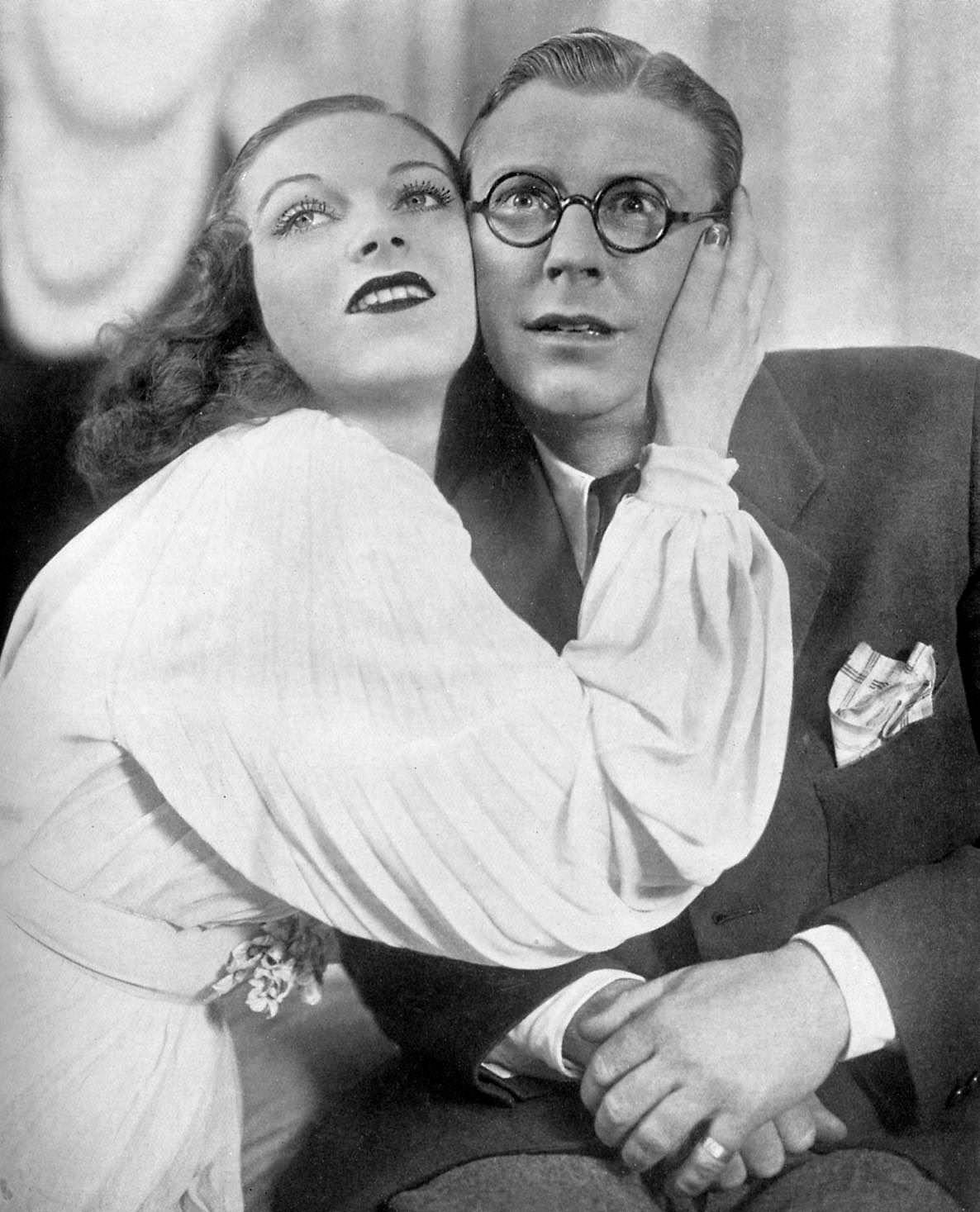 Actor Gary Cooper Talking To Vera Zorina On The Set Of Louisiana Purchase For Paramount Pictures, 1941