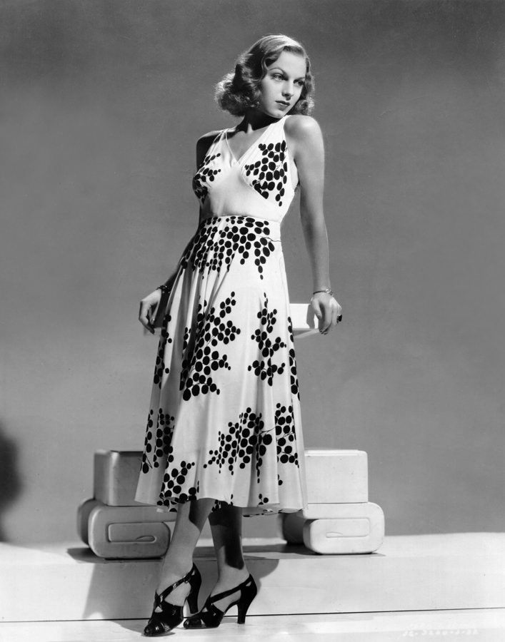 Vera Zorina Being Prepared For A Camera Test By Her Hairdresser Anita De Baltrand On Set Candid During Filming Of On Your Toes, 1939