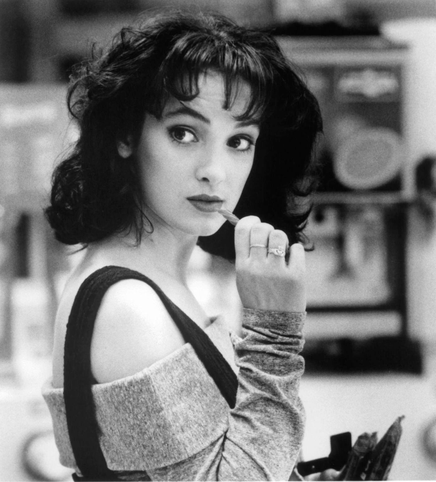 Winona Ryder In A Scene From The Film 'Heathers', Chewing On Candy, 1988