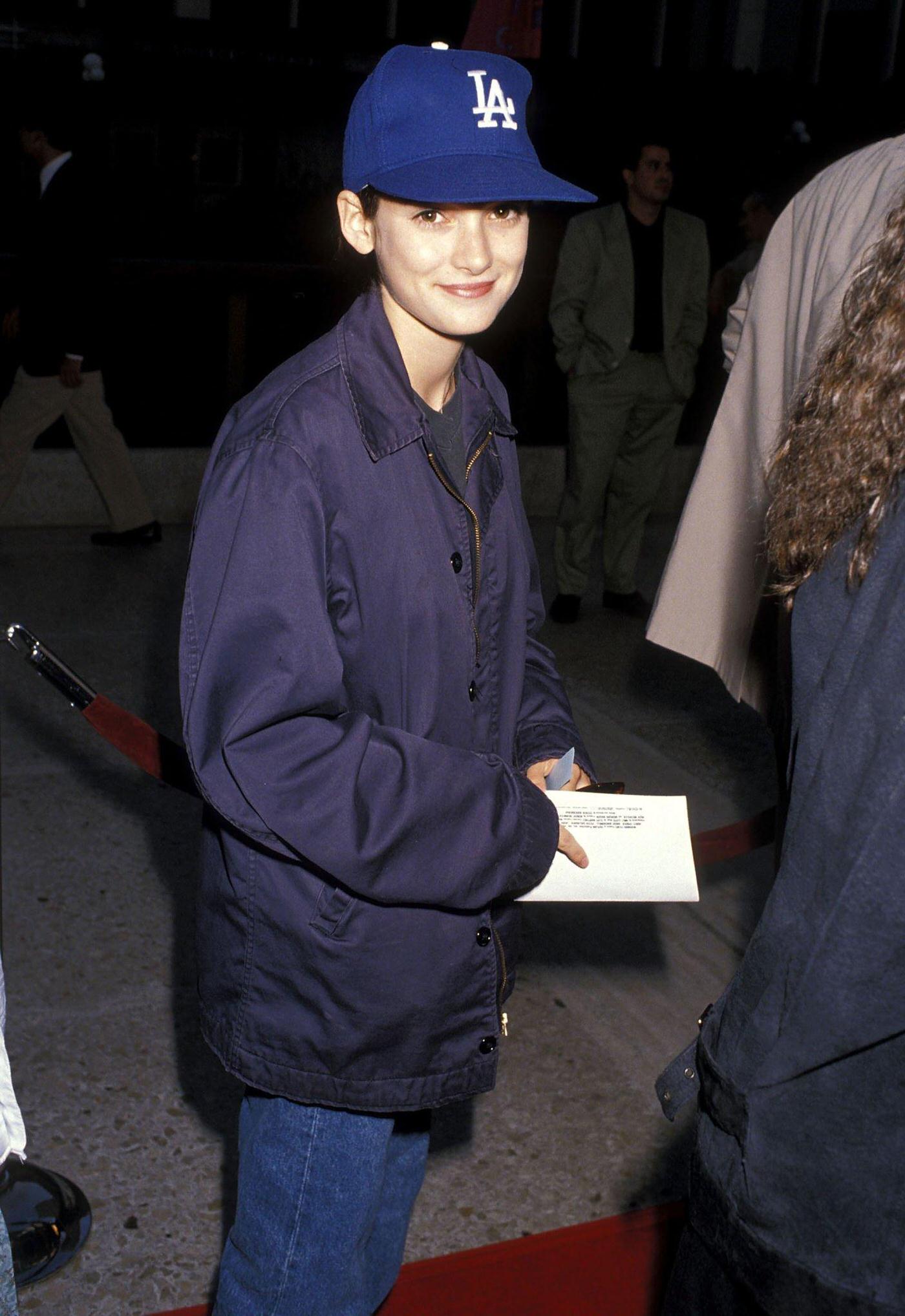 Winona Ryder Attends The &Amp;Quot;Sex, Lies, And Videotape&Amp;Quot; Century City Premiere At Cineplex Odeon Century Plaza Cinemas, 1989