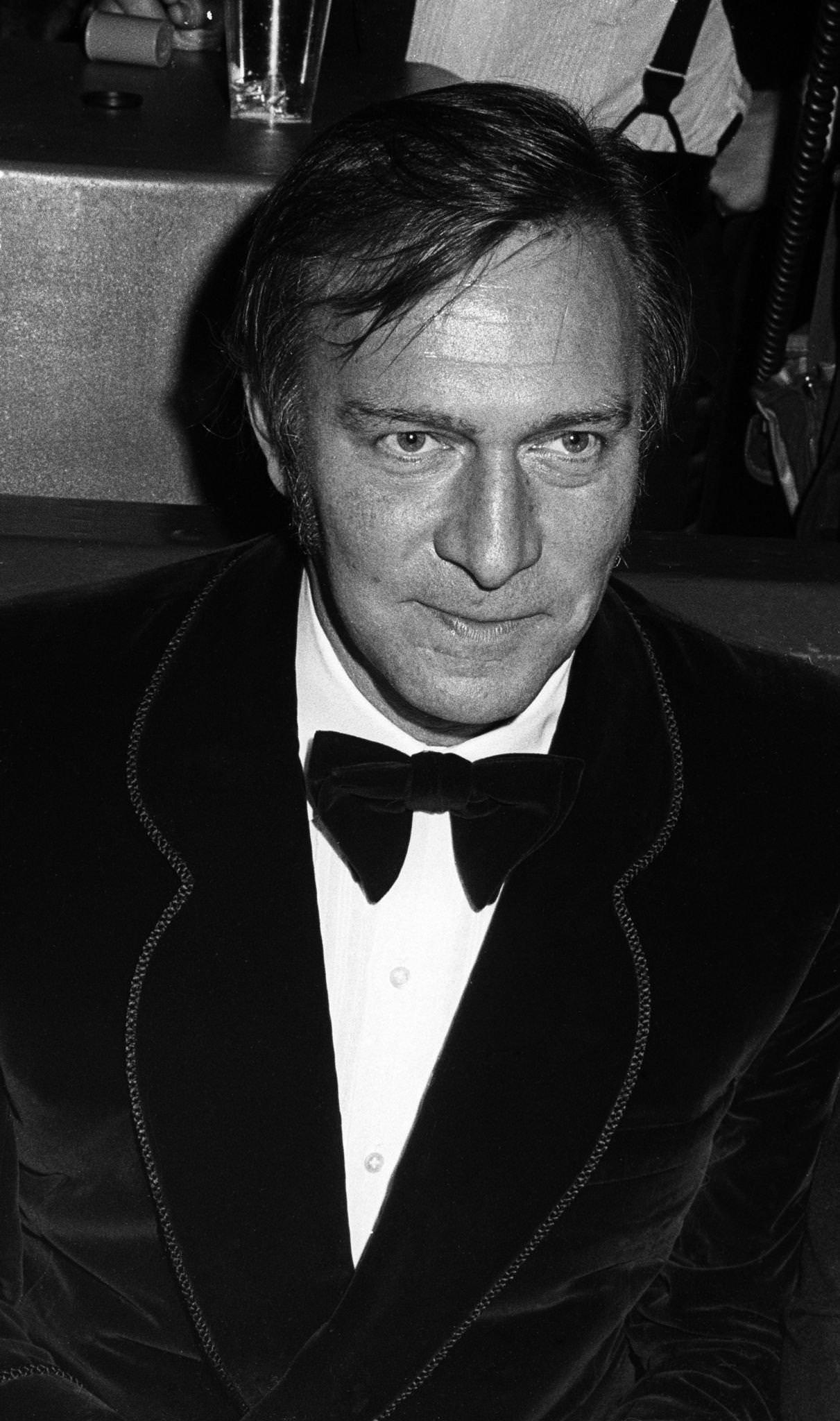 Christopher Plummer At The Premiere Of 'The Man Who Would Be King', 1975.