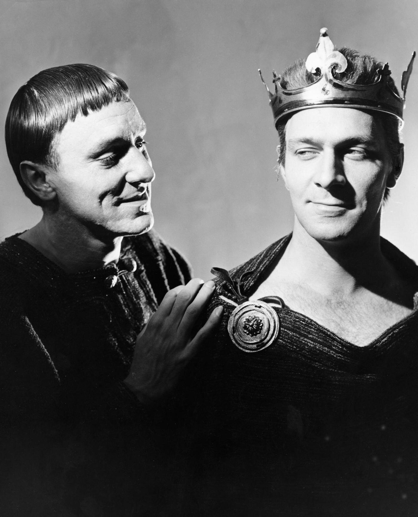 Eric Porter As Becket And Christopher Plummer As King Henry In 'Becket', 1961.