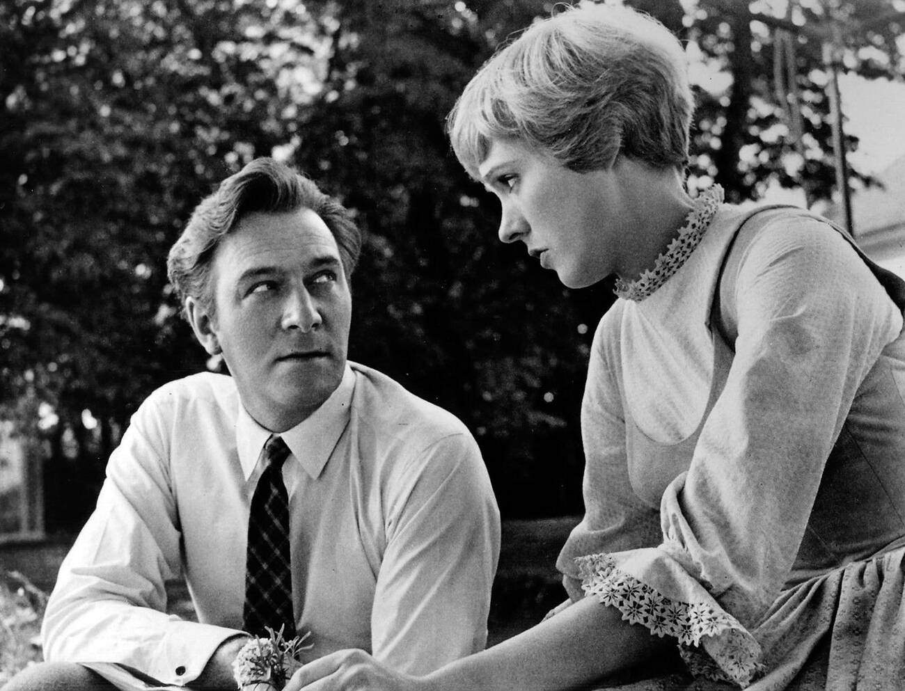 Julie Andrews And Christopher Plummer In 'The Sound Of Music'.