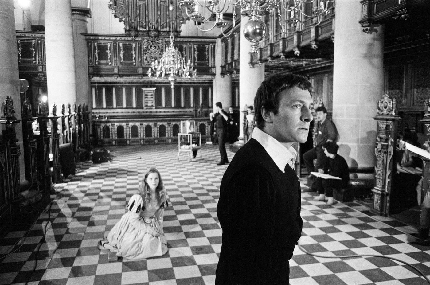 Christopher Plummer As Hamlet And Jo Maxwell Muller As Ophelia In 'Hamlet At Elsinore', 1963.