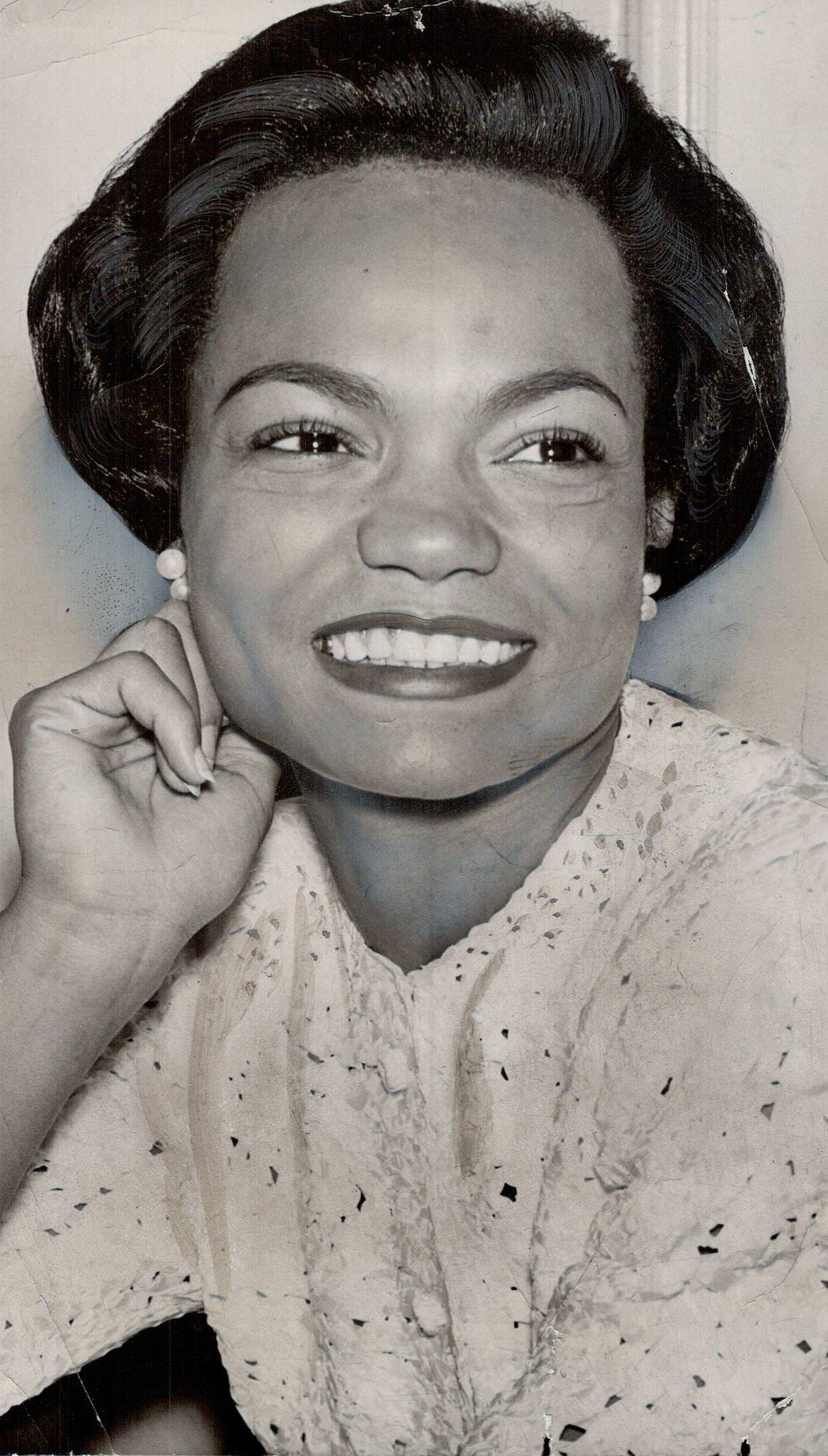 Eartha Kitt In Canada.