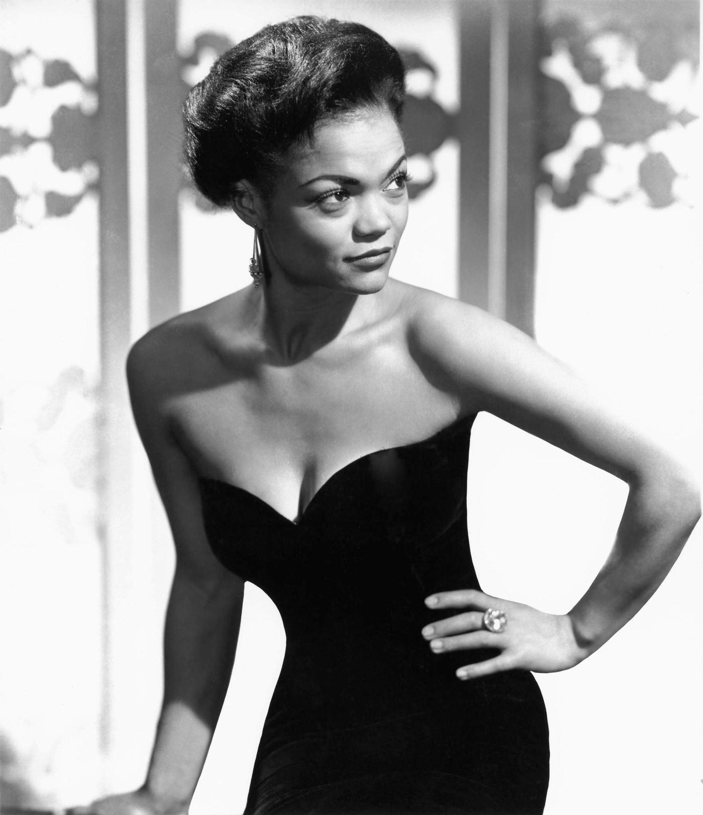 Eartha Kitt In A Posed Portrait, 1955