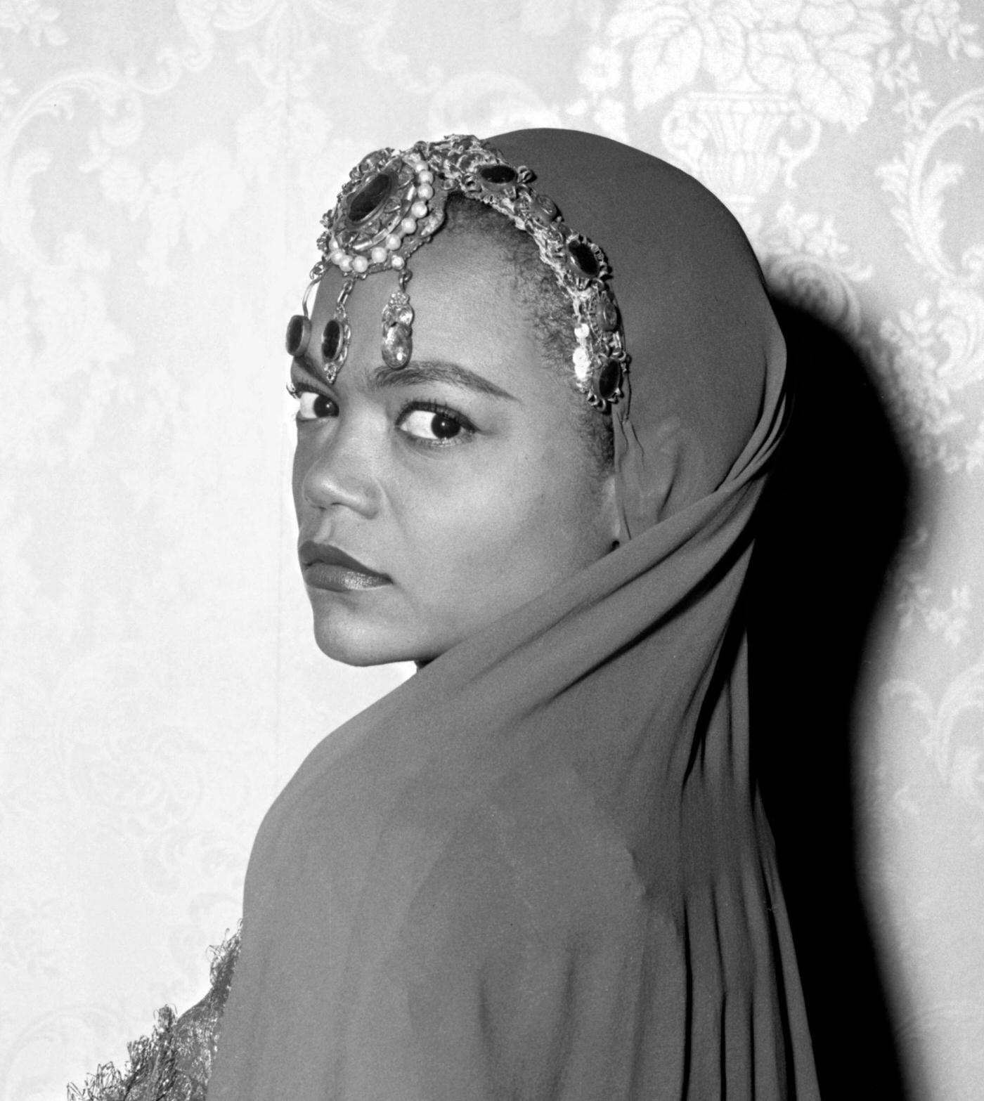 Eartha Kitt In Costume For Omnibus Production Of 'Salome', 1955.