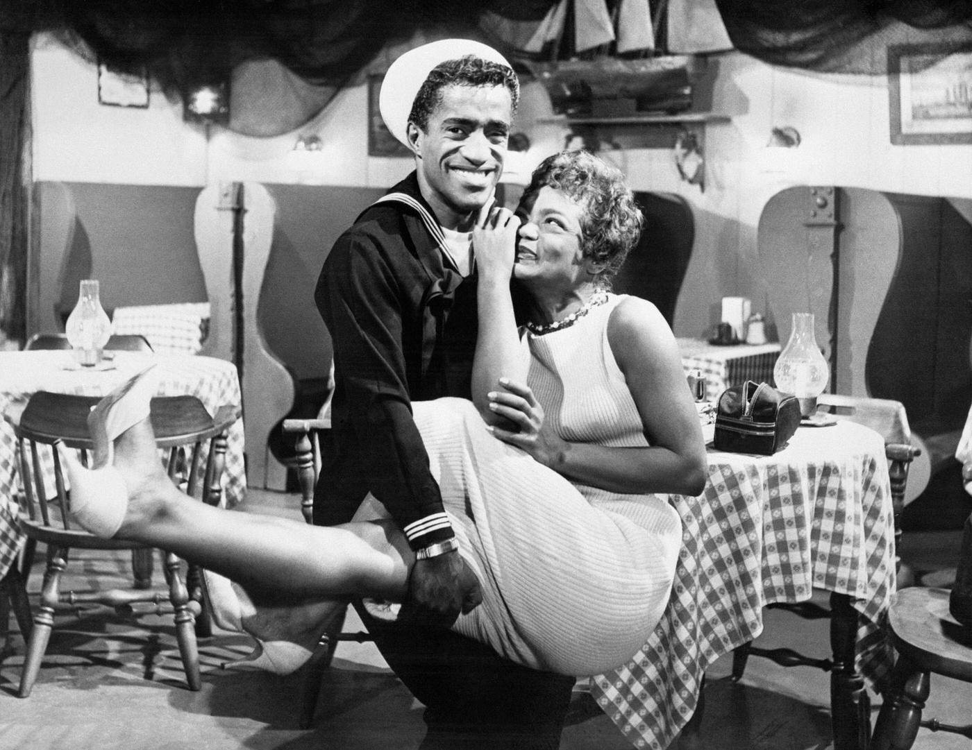 Eartha Kitt And Roddy Mcdowall In &Amp;Quot;Heart Of Darkness&Amp;Quot; On Playhouse 90, 1958.
