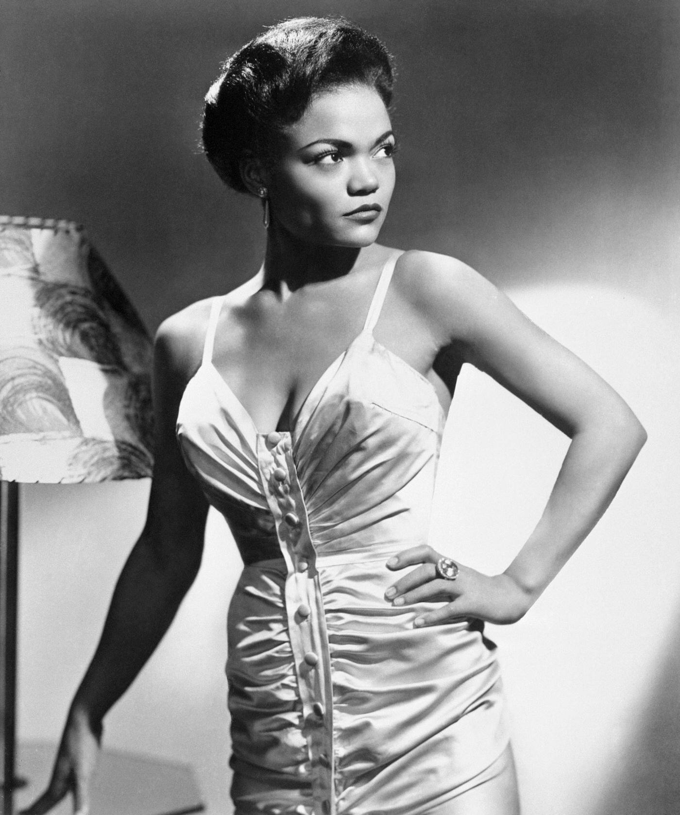 Portrait Of Eartha Kitt.