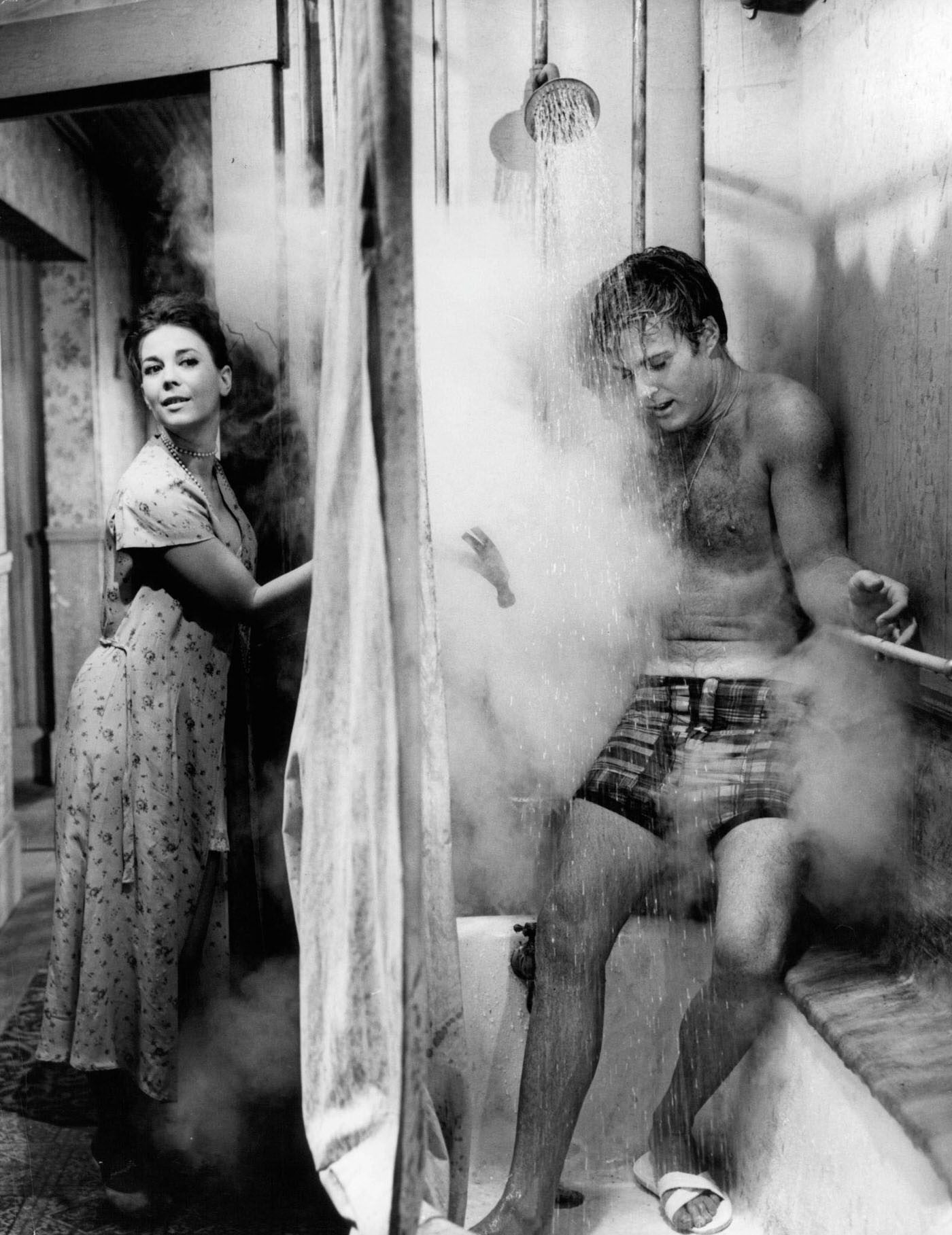 Natalie Wood And Robert Redford In 'This Property Is Condemned', 1966.