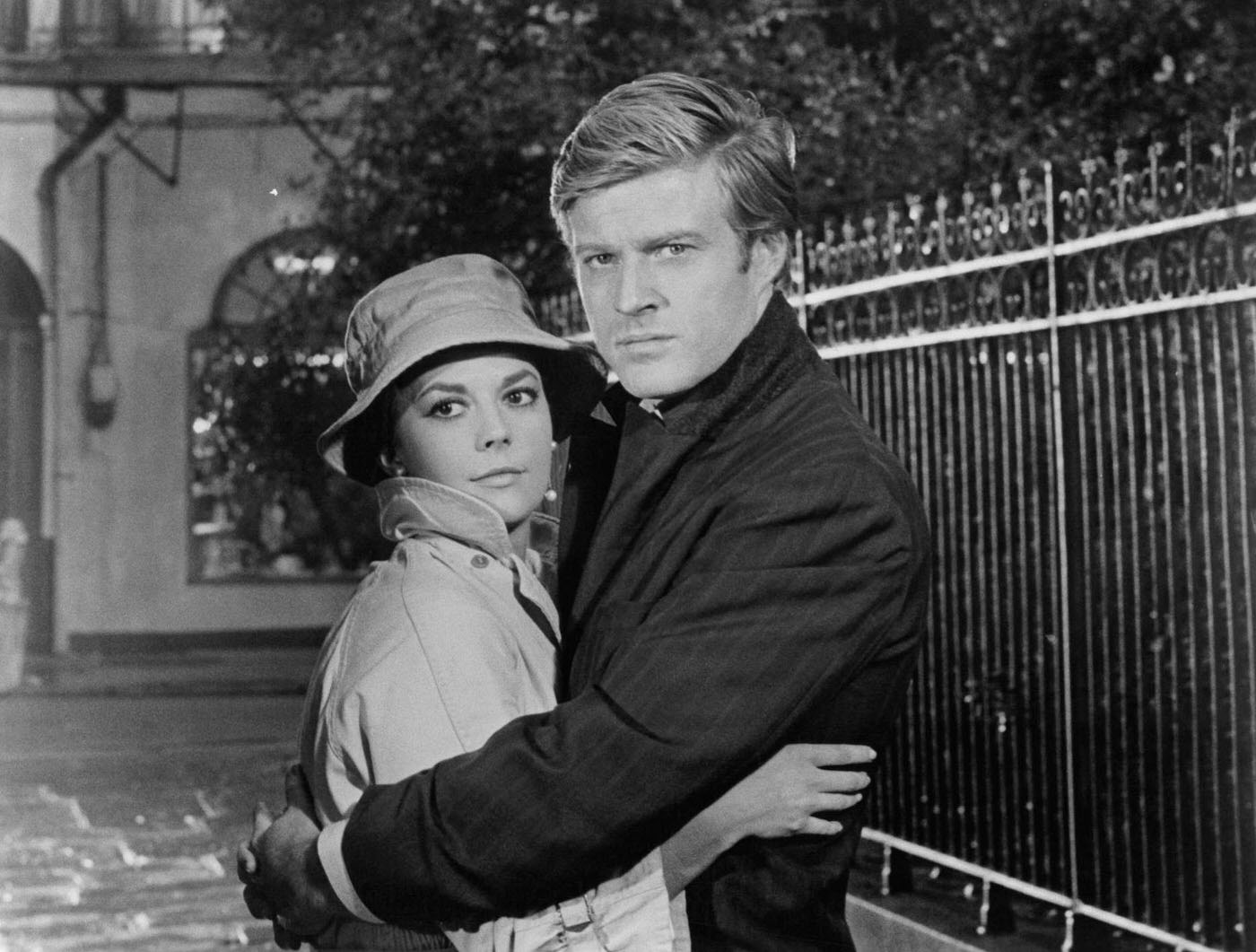 Natalie Wood Held By Robert Redford In 'This Property Is Condemned', 1966.